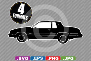 Download Classic 1987 Muscle Car Silhouette - 1987 Collection