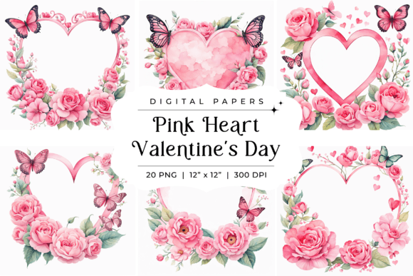 Download Pink Heart Valentines Day Background - Valentines Collection