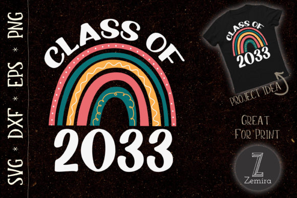 Download CLASS of 2033 Rainbow School Student - Premium Bundle