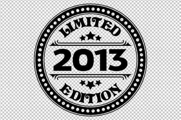Download Limited Edition 2013 SVG EPS PNG - 2013 Collection