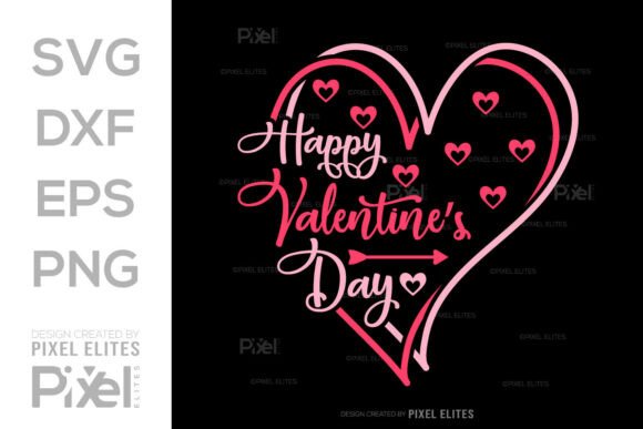 Download Happy Valentines Day SVG Quote Design - Valentines Collection