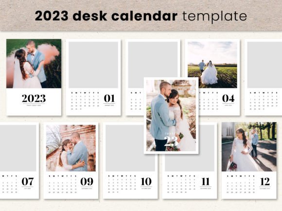 Download 2033 Photo Calendar Template 5x7 - 2033 Collection